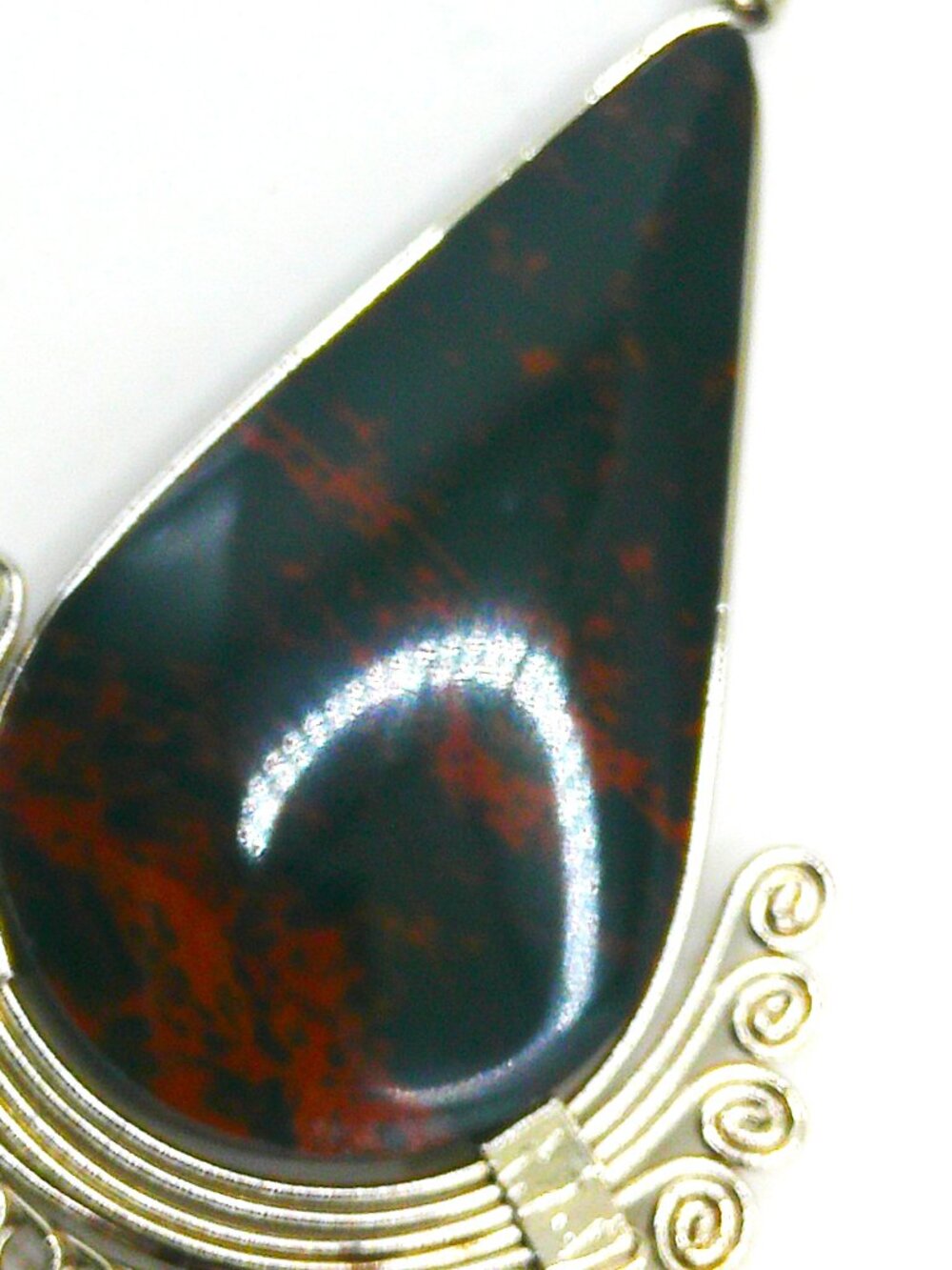 Mahogany Agate Necklace - Picture 3 of 7